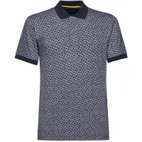 Geox Oxford Short Sleeve Polo Gris L Homme