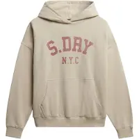 Superdry Sweat-shirt 'Athletic Essentials' beige / bourgogne