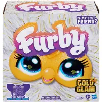 Furby Gold Glam Interactive Toy Rose Enfants