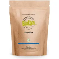 Good Organics GmbH Biotiva Spiruline 1000 comprimés issus de l'agriculture biologique