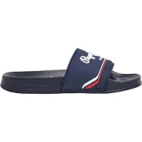 Pepe Jeans Sandales de plage Origin B, bleu, taille 35 (garçon), bleu, taille 35
