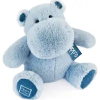 Doudou et Compagnie Hippo Bleu jean cm (24 cm)