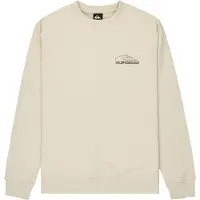 Quiksilver Basic Graphic Sweatshirt Beige M Homme