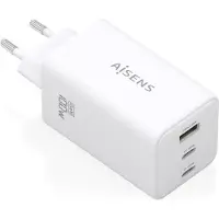 Aisens Asch-100w3p051-w Usb-a And Usb-c Wall Charger Clair