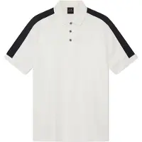 Armani Exchange pour homme. XM001290AF10366U0009 Polo Piqué blanc (XL), Casuel, Coton, Manche courte