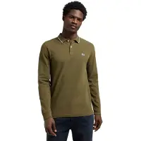 Lee Jeans 112370566 Long Sleeve Polo Vert M Homme