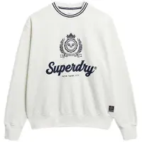 Superdry Country Club Loose Fit Sweatshirt Blanc 2XS Femme