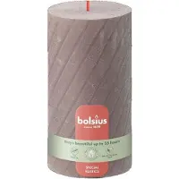 Bolsius Stumpe Rustik TR130/68mm taupe (1 pcs)