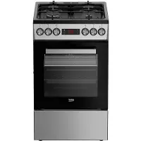 Beko Fsm52332dxdt Butane Gas Kitchen With Oven 4 Burners Argenté One Size / EU Plug 220V