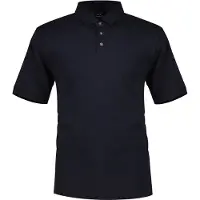 Giorgio Armani pour homme. XM001290AF10366UB101 Polo en piqué marine (M), Casuel, Coton, Manche courte
