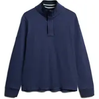 Superdry Homme Sweatshirt Demi-zip Jersey Cotton Classics Navy Taille: L