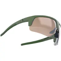 Bbb Cycling - Lunettes de sport Comet, verres ambrés flash miroir, taille unique, vert mat - modèle...