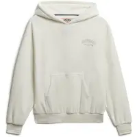 Superdry Country Club Velour Loose Fit Hoodie Beige L Femme
