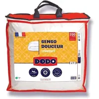 Dodo Couette moyenne 350 g/m² - 200 x 200 cm - Blanc