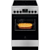 Electrolux Lkr540266x Vitroceramic Kitchen With Oven 4 Burners Argenté One Size / EU Plug 220V