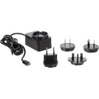 HQ Power CHARGEUR COMPACT AVEC CONNEXION USB - 5 VDC - 2,5 A max - 15 W max - type C avec 4 prises de voyage