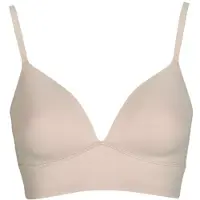 Athena Triangles / Sans armatures SECONDE PEAU BUSTIER COQUES femmes - Beige - EU M