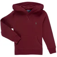 Ralph Lauren Sweatshirts à capuche LS PO HOOD-TOPS-KNIT garcons - Bordeaux - 8 ans