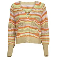 Les P'tites Bombes Gilet LAYANE femmes - Multicolore - EU M / L