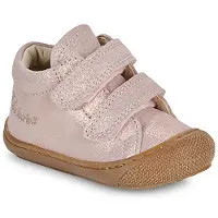 Naturino Baskets montantes enfant COCOON VL SUEDE GLITTER filles - Rose - 22
