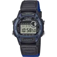 Casio W-220HF-2AVEF Montre à quartz Chrono alarme pour femmes et adolescents