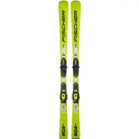 Fischer Rc4 Sti Tpr + Rs10 Gw Powerrail 78 [g] Alpine Skis Pack Jaune 177