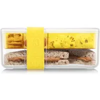 Bodum Lunch Box Compartimentée - - Bistro - Couverts - Lemon - Pandone Yellow
