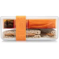 Bodum Lunch Box Compartimentée - - Bistro - Couverts - Orange Flame