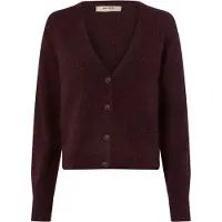 Mos Mosh Cardigan ' MMThora ' aubergine