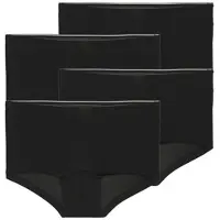 Sloggi Shorties & boxers Feel Sensational Short PACK DE 4 femmes - Noir - FR 38