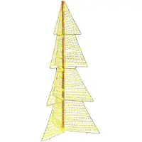 vidaXL Sapin de Noël avec 160 LED Blanc chaud 150 cm PET