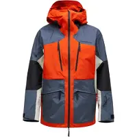Peak Performance - Veste imperméable et résistante en GORE-TEX PRO - M Vertical Gore-Tex Pro Jacket Summit Sky Lt grey pour Homme - Taille L - Gris