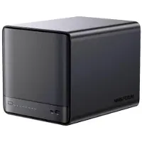 Minisforum N5 Pro AI, NAS, Noir