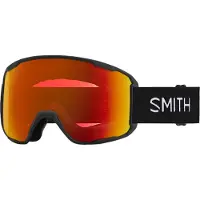 Smith - Masque de ski - Preview Black Chromapop Everyday Red Mirror en Silicone - Noir