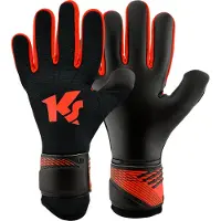 KEEPERsport Gants de sport rouge / noir