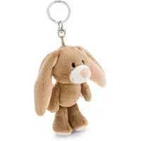Nici Unisexe, Porte-clés, GREEN Schlüsselanhänger Hase Lopino braun 10cm, Marron