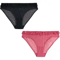 Next Slip rose / noir