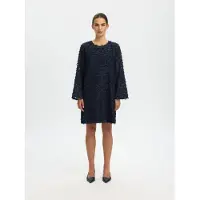 Selected Robe bleu marine