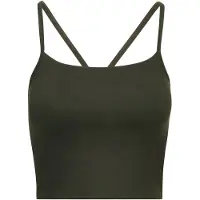 Hey Honey Soutien-gorge de sport 'Longline Bustier Always Dressed' vert foncé