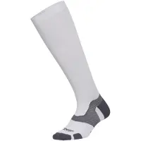 2XU Vector Light Cush Long Socks Blanc EU 42-46 / 41-46 cm Homme