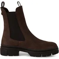 Tamaris Bottes Chelsea Cuir - Mocca Nubuc