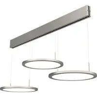 Sonstiges Naber Plate 3 LED, lampe suspendue, couleur inox 7065011