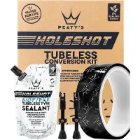Peaty's Kit de conversion Holeshot Tubeless Enduro/dh Marron 32 mm Marron 32 mm