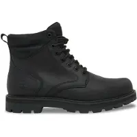 Timberland pour homme. TB0A69UHW021 Bottines en cuir avec Britton Road Mid noir (42), Plat, Lacets, Casuel, Durable