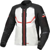 Macna Tondo Gris Rouge s Textile Summer Blouson Taille 2XL