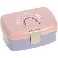 Lassig Brotdose Kinder Regenbogen Rosa Lila, Lunch box, Multicolore, Violet, Rose