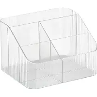 Zeller Present Utensilien-Organizer mit 5 Fächern Kunststoff 18x14.8x12 cm