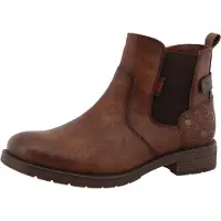 Mustang Bottines 'Elfi' brun foncé