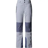 The North Face - Pantalon de ski chaud et imperméable - W Lenado Pant Blue Flax Twilight Gala pour Femme - Taille L - Gris