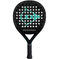Dunlop Megamax Black Padel Racket Argenté 365 gr Homme